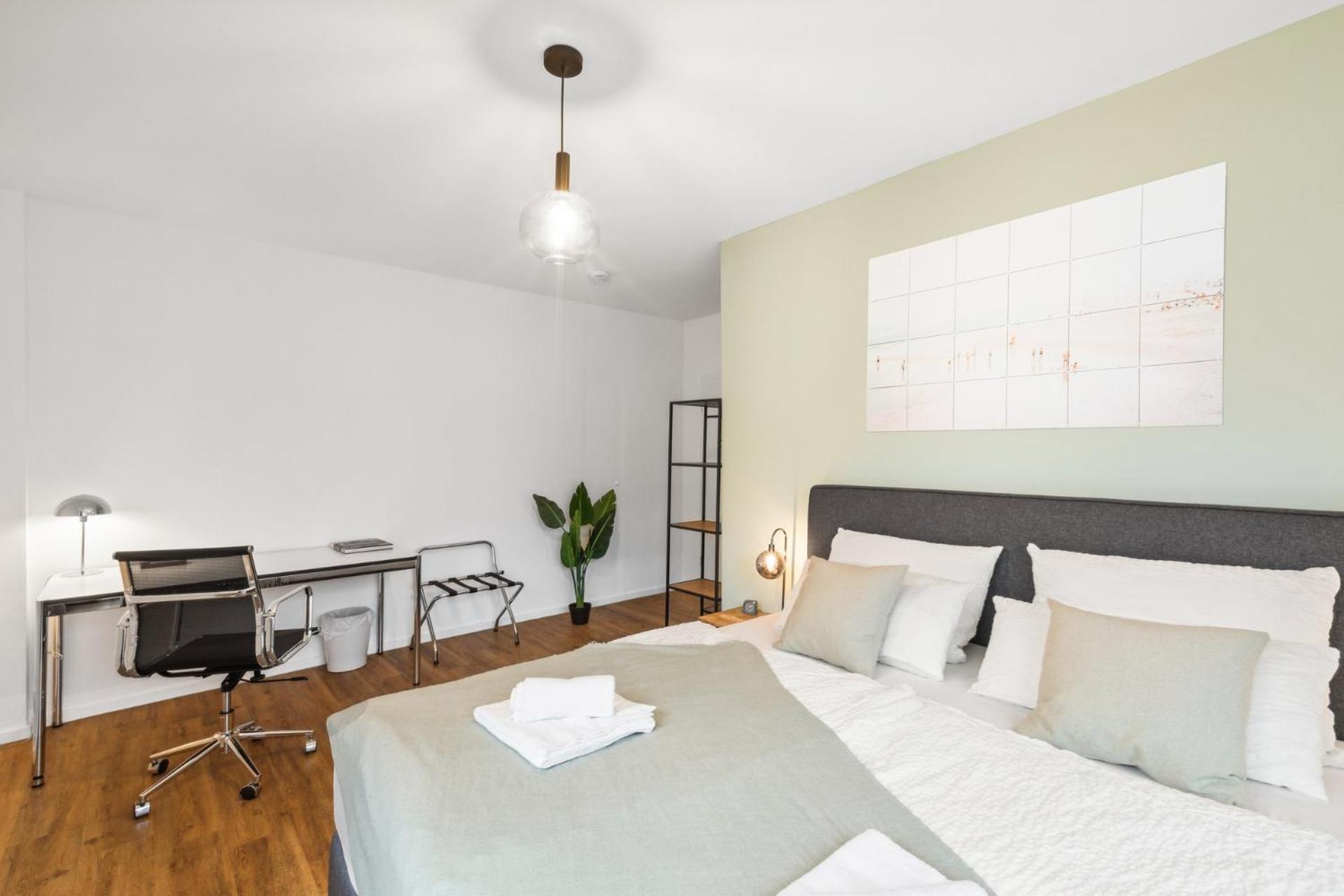 Business Apartment Kranich: 3 Zimmer, Top Infrastrukturlage Hh Langenhorn, Naehe Airport هامبورغ المظهر الخارجي الصورة