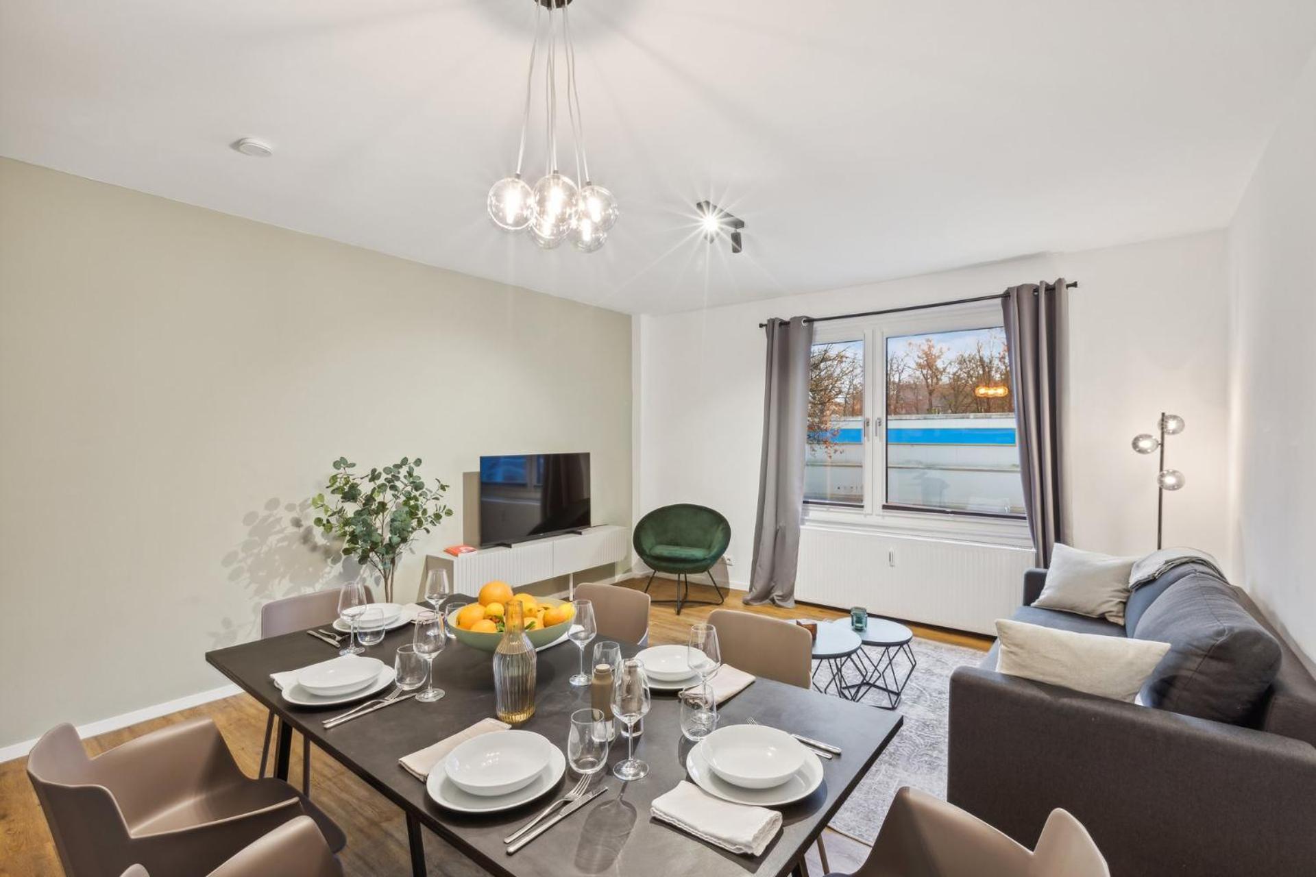 Business Apartment Kranich: 3 Zimmer, Top Infrastrukturlage Hh Langenhorn, Naehe Airport هامبورغ المظهر الخارجي الصورة
