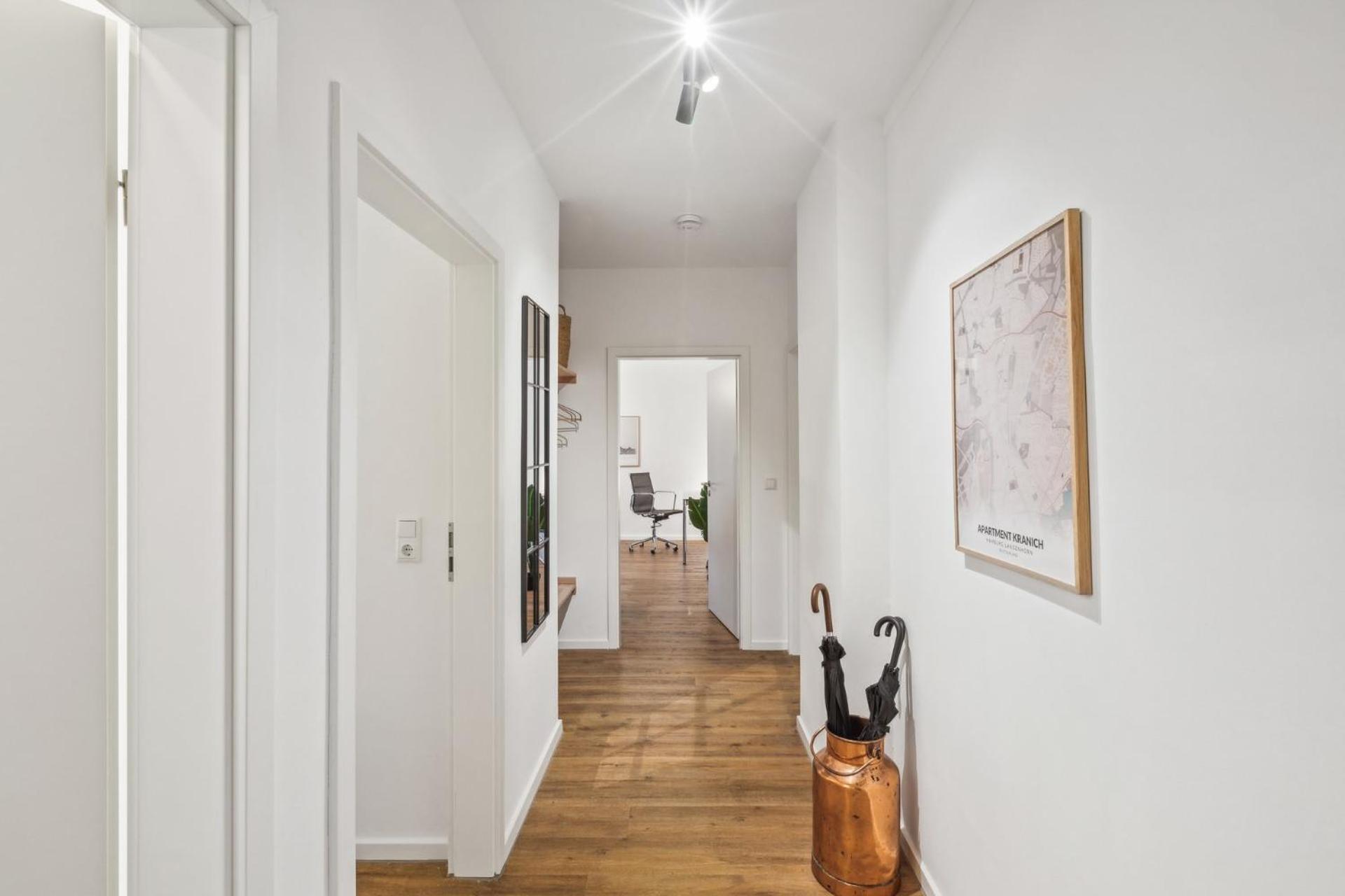Business Apartment Kranich: 3 Zimmer, Top Infrastrukturlage Hh Langenhorn, Naehe Airport هامبورغ المظهر الخارجي الصورة